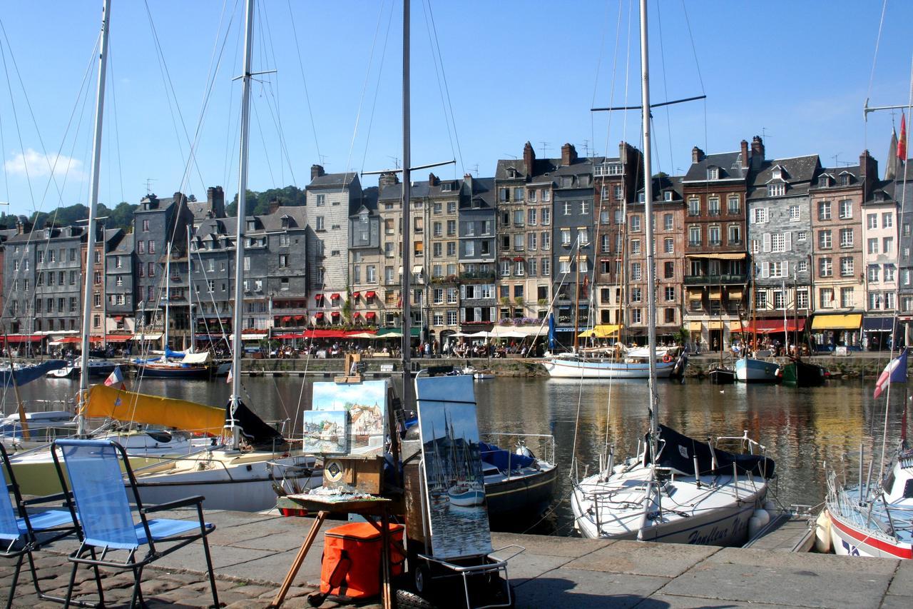 Les Maisons D'Eugene Appart'Hotel - Centre Historique Honfleur Exterior photo